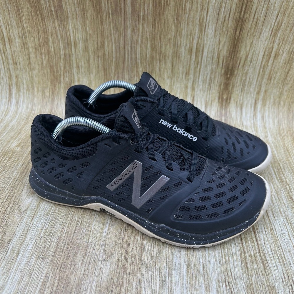 New Balance Minimus 20v4 Women's Size 7 Black Silver Training Shoes WX20BK4